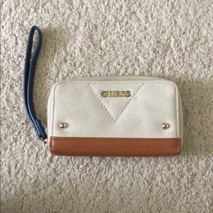 White Guess Wallet